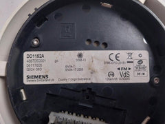 Siemens Do1152A Optical Smoke Detector 4867050001 G293040