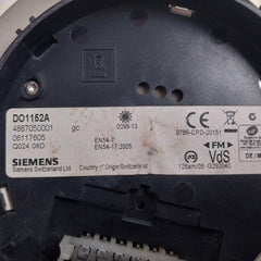 Siemens Do1152A Optical Smoke Detector 4867050001 G293040