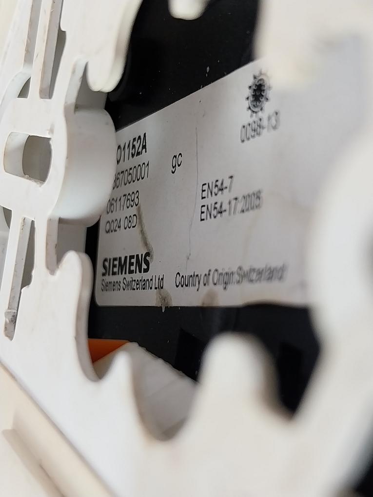 Siemens Do1152A Smoke Detector 4867050001 Gc