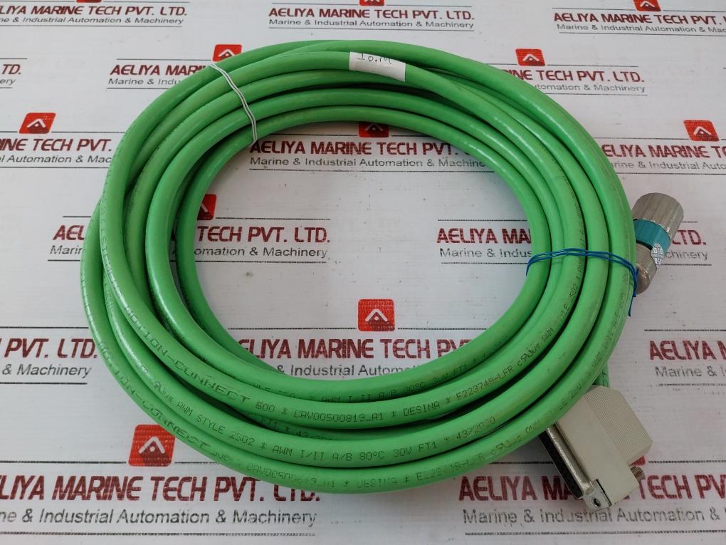 Siemens E195088 Motion Connect Connection Cable 10m Fl25s7-k121, E223748-lfr