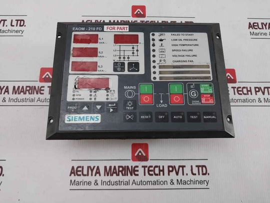 Siemens Eaom-210 Fd.S_Spk Generator Controller Unit 16A 250V (Not Working)