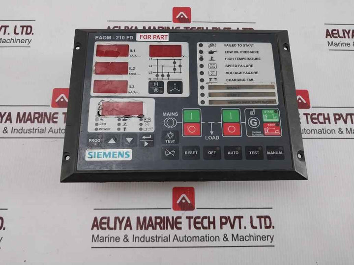 Siemens Eaom-210 Fd.S_Spk Generator Controller Unit 16A 250V (Not Working)