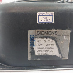 Siemens Ebmpapst K1G220-ab73-11 Inverter Cooling Fan M1G074-bf 48Vdc 110W
