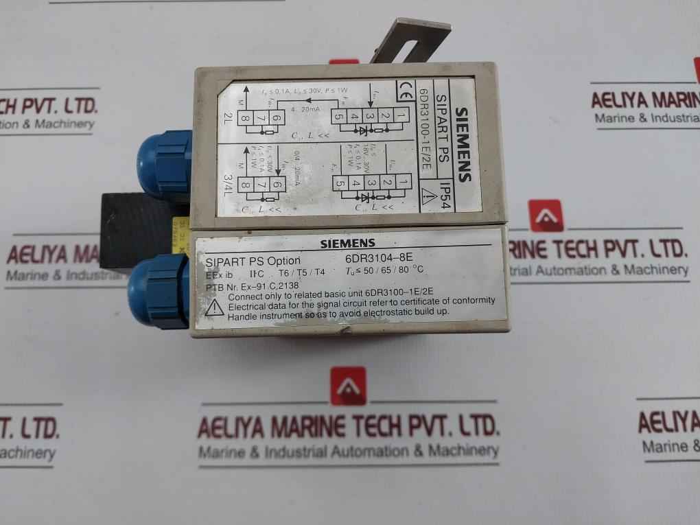 Siemens Electro-pneumatic Positioner Ip54 6Dr3100-1E/2E