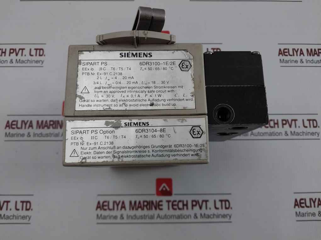Siemens Electro-pneumatic Positioner Ip54 6Dr3100-1E/2E
