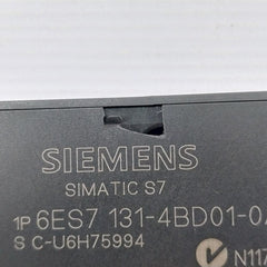 Siemens Electronic Module Simatic S7 6Es7 131-4Bd01-0Aa0