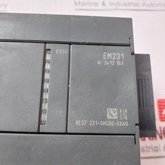 Siemens Em231 6Es7 231-0Hc00-0Xa0 Analog Input Module