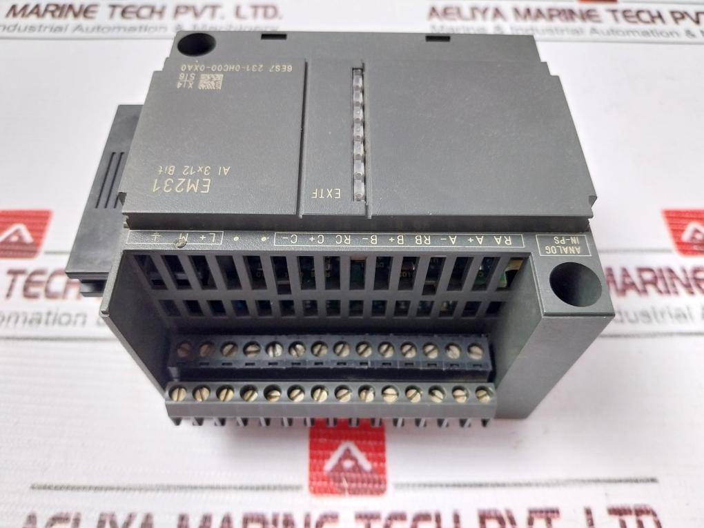 Siemens Em231 Analog Input Module 6Es7 231-0Hc00-0Xa0
