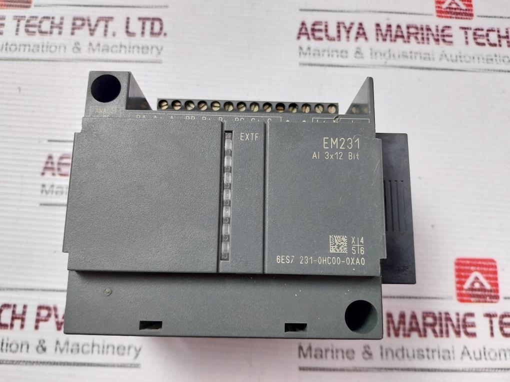Siemens Em231 Analog Input Module 6Es7 231-0Hc00-0Xa0