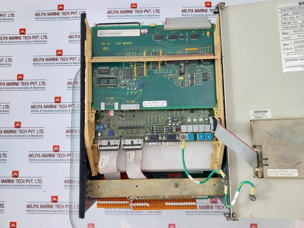 Siemens Energy & Automation A1-116-180-501 Microprocessor D.C Drive