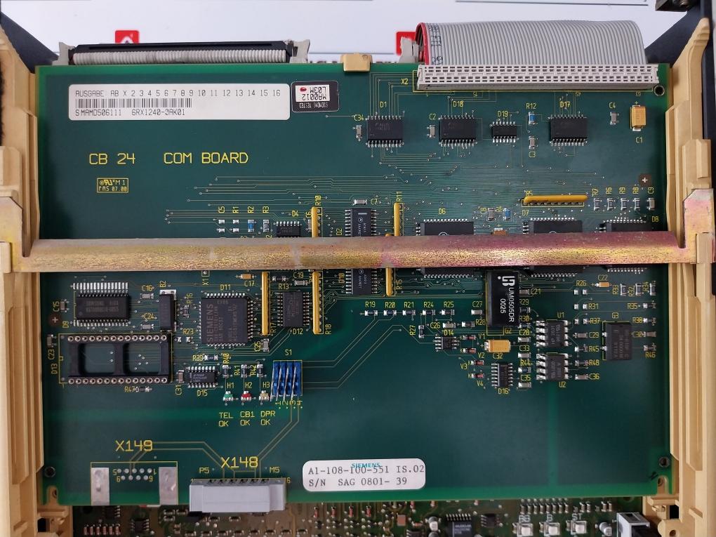 Siemens Energy & Automation A1-116-180-501 Microprocessor D.C Drive