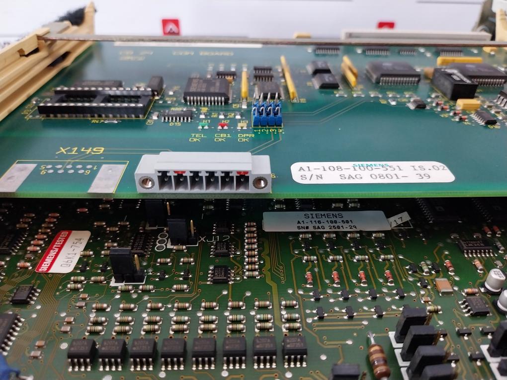 Siemens Energy & Automation A1-116-180-501 Microprocessor D.C Drive