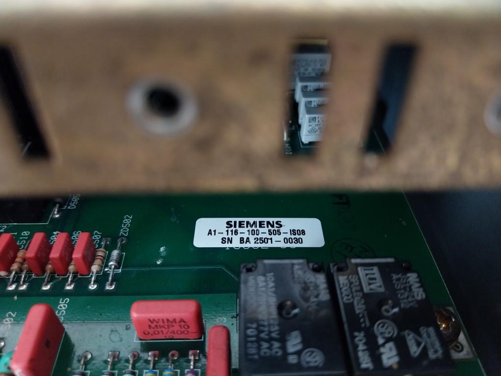 Siemens Energy & Automation A1-116-180-501 Microprocessor D.C Drive