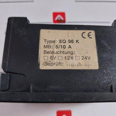 Siemens Eq 96 K Ammeter 0-200/400 A