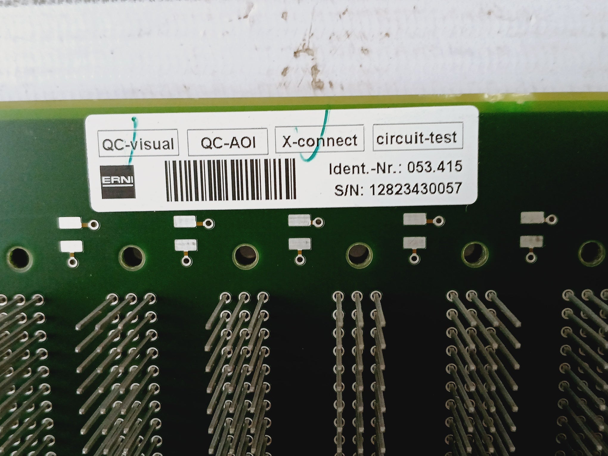 Siemens ERNI C373040-A27-C166-01-85 Printed Circuit Board