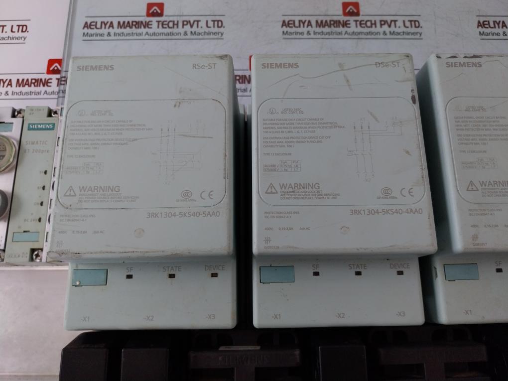 Siemens ET 200PRO Motor Starters 6ES7 194-4AD00-0AA0 DC24V
