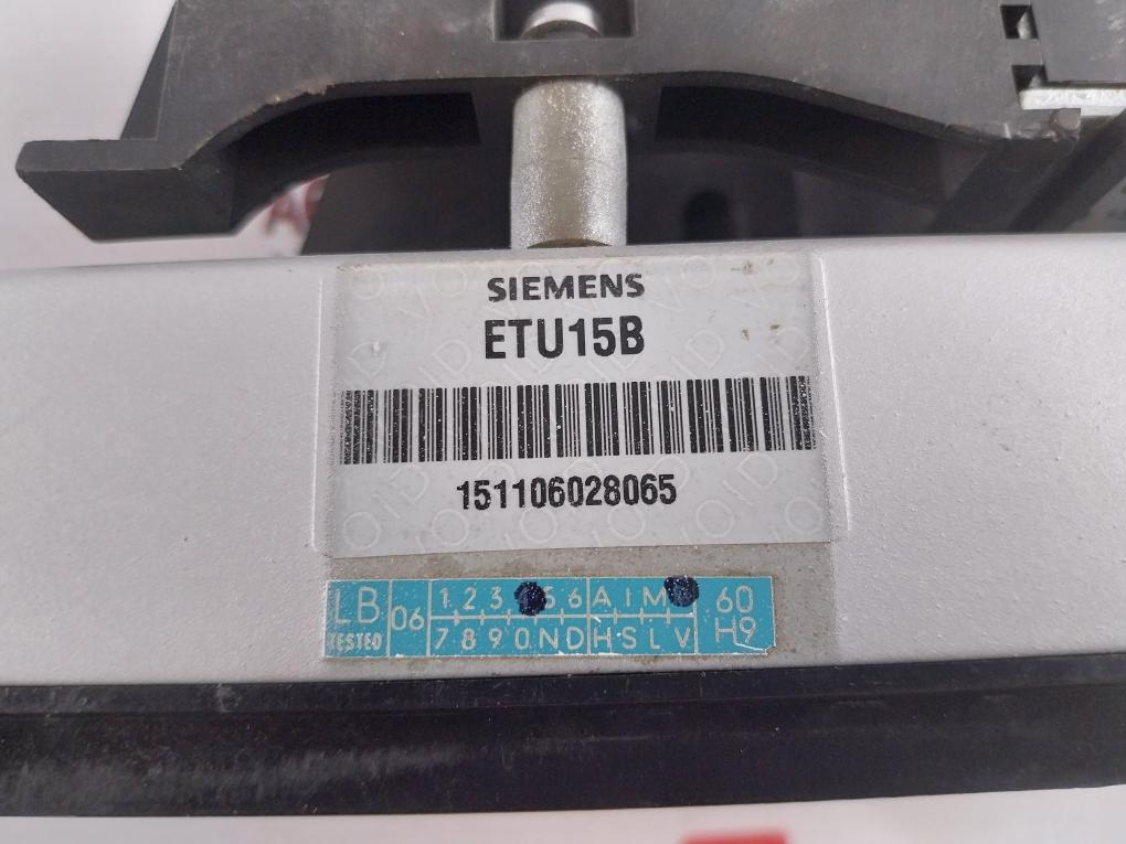 Siemens Etu15B Trip Unit Mqs-216