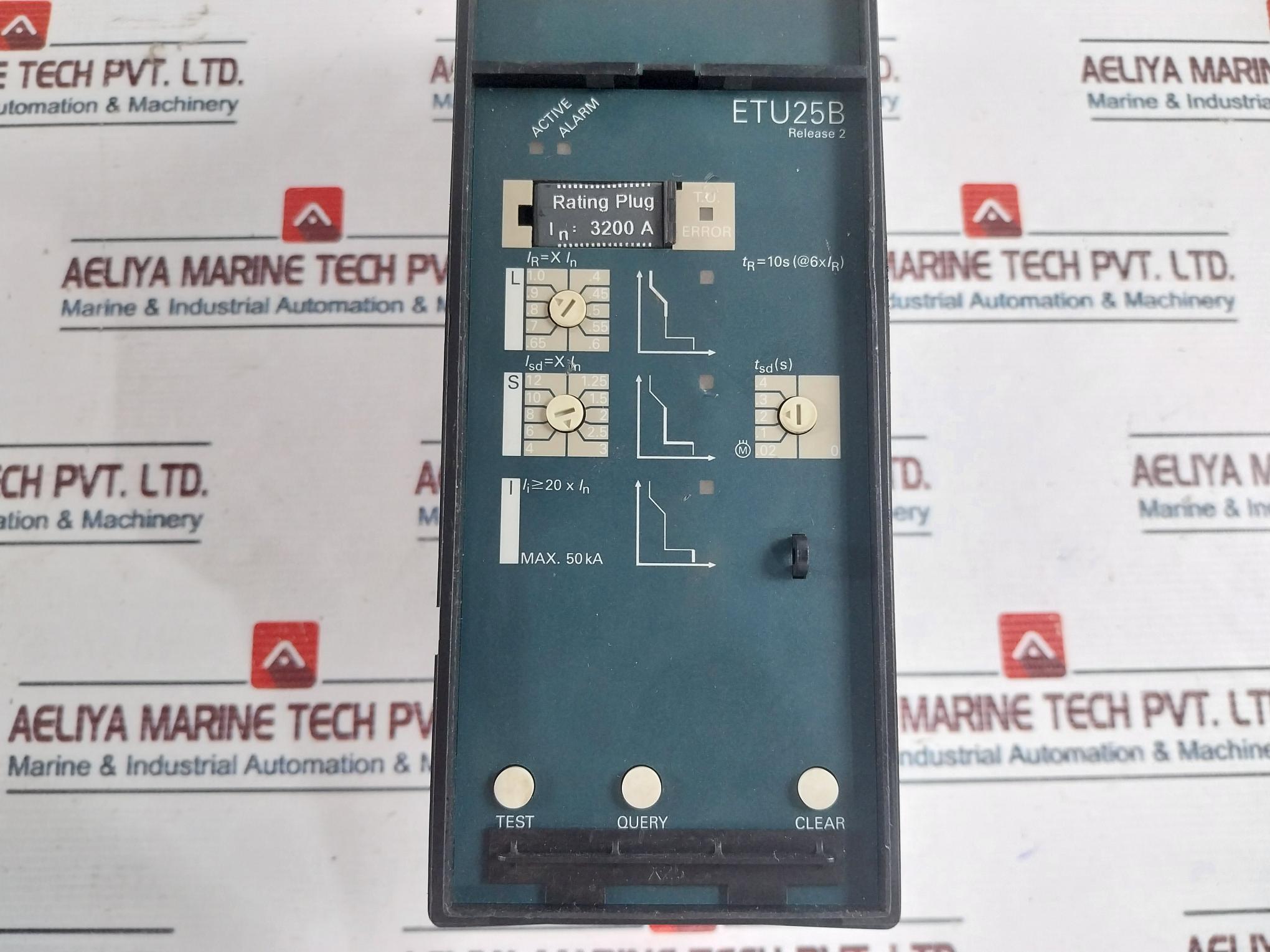 Siemens Etu25B Circuit Breaker Trip Unit