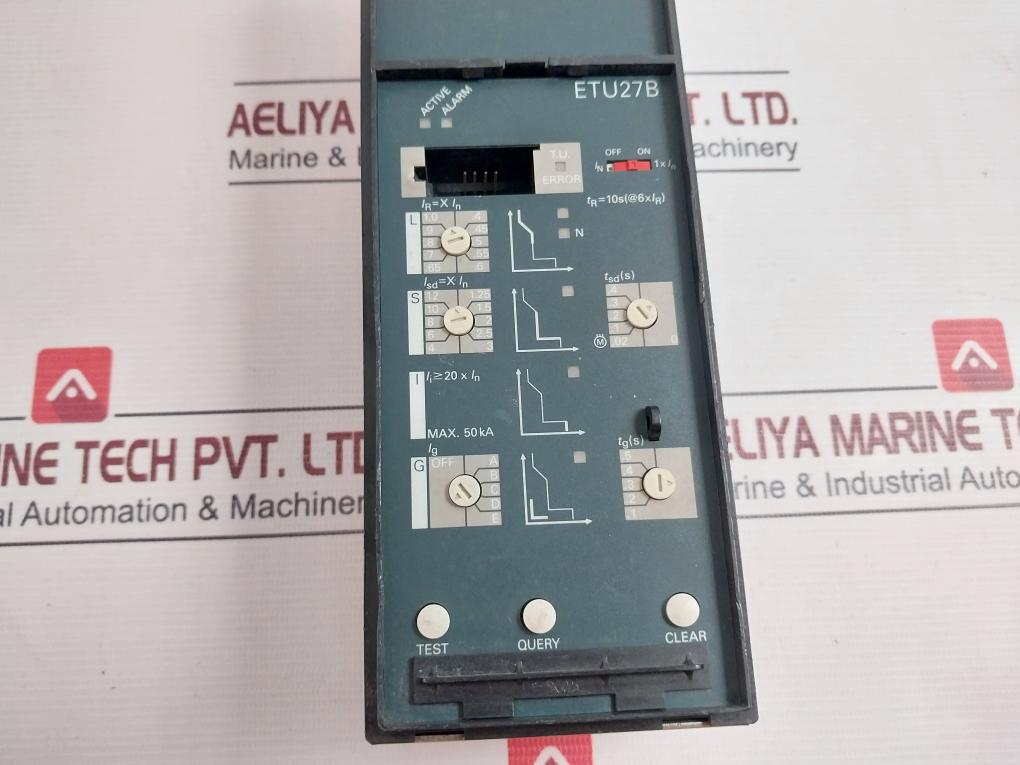 Siemens Etu27B Electronic Trip Unit 50 Ka