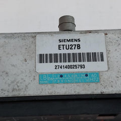 Siemens Etu27B Electronic Trip Unit 50 Ka
