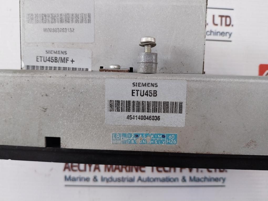 Siemens Etu45B Circuit Breaker 440V