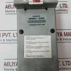 Siemens Etu8Wt Electronic Trip Unit 3Wt9841-0Jc00