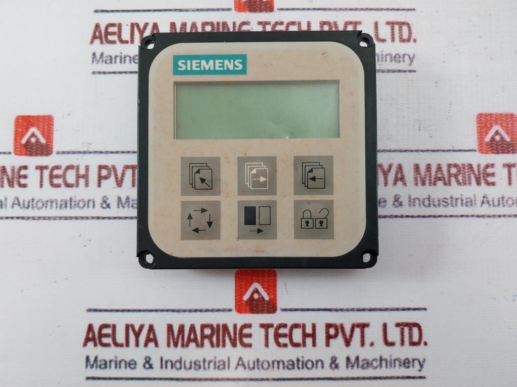 Siemens Ew10229yly Operator Interface Keypad Control Module