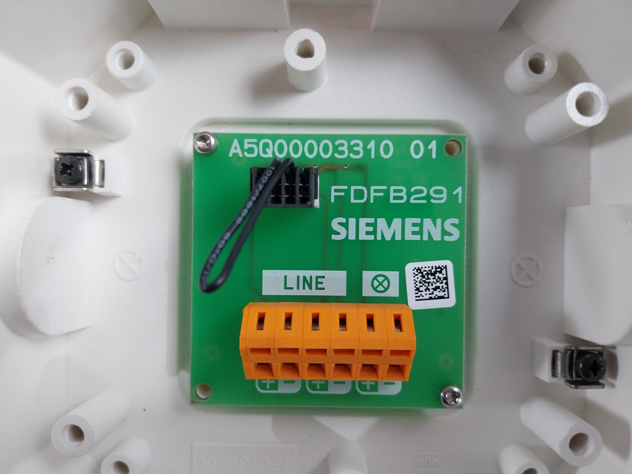 Siemens Fdfb291 Base For Flame Detector, A5Q00003310