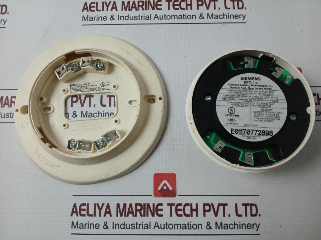 Siemens Fpt-11 Fire Detection Heat Detector Head Db-11