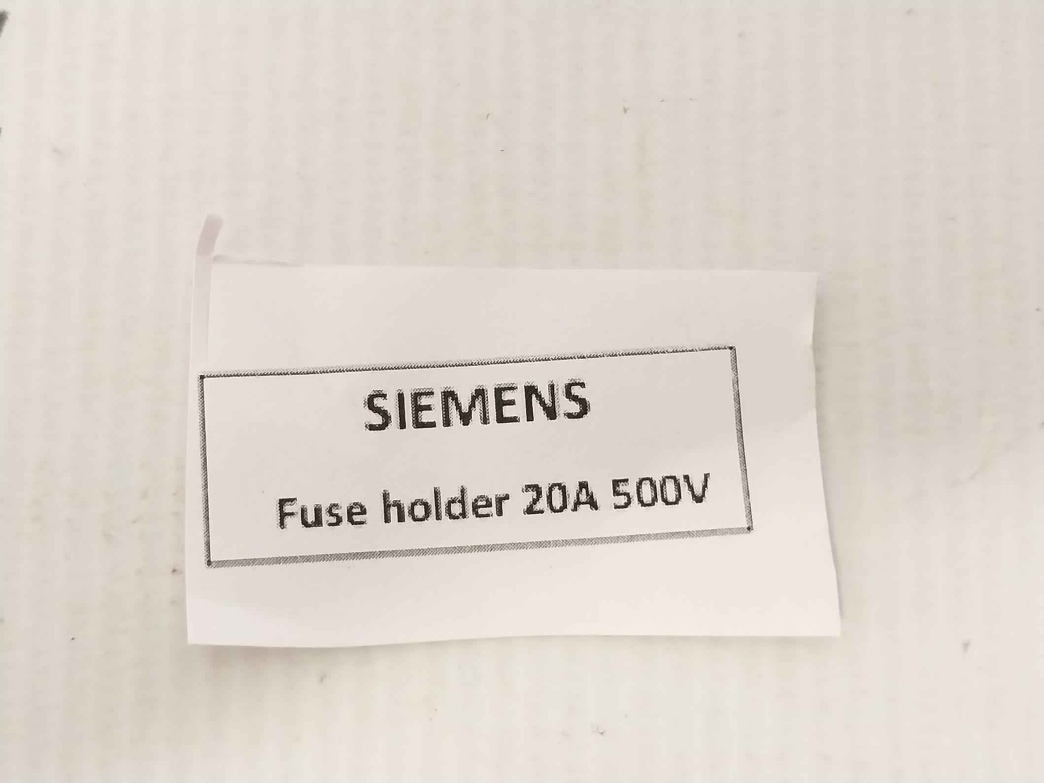 Siemens Fuse Holder 20A 500V