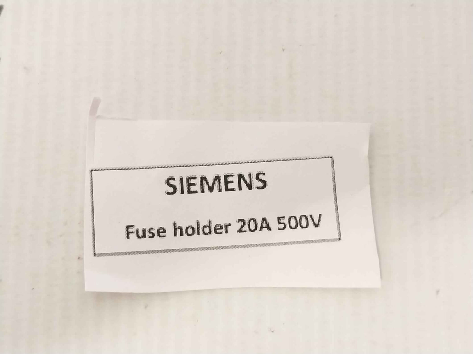 Siemens Fuse Holder 20A 500V