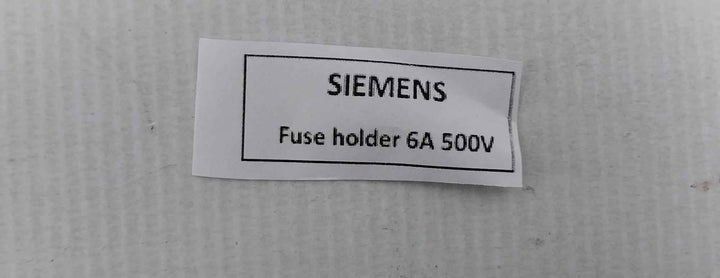Siemens Fuse Holder 6A 500V