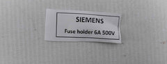 Siemens Fuse Holder 6A 500V