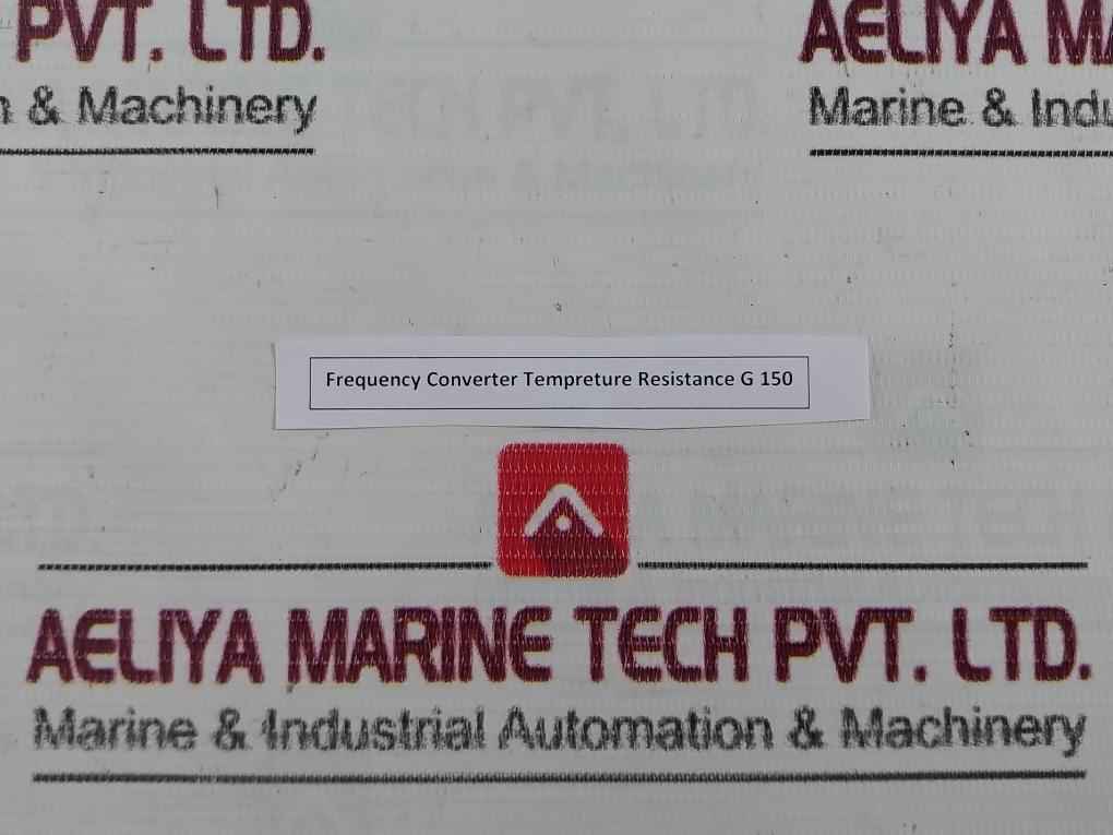 Siemens G 150 Frequency Converter Temperature Resistance