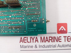 Siemens G204B-a1-z313-a1 Printed Circuit Board