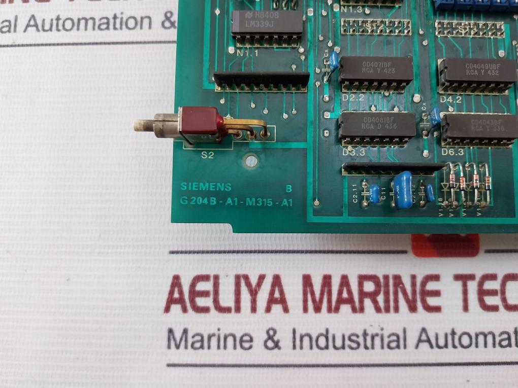 Siemens G204B-a1-z313-a1 Printed Circuit Board