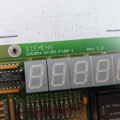 Siemens G26004-a2105-p100-1 B&amp;K Cpu-platine Board Rev: 1.2