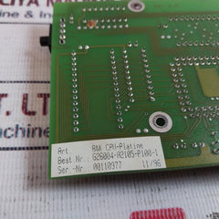 Siemens G26004-a2105-p100-1 B&amp;K Cpu-platine Board Rev: 1.2