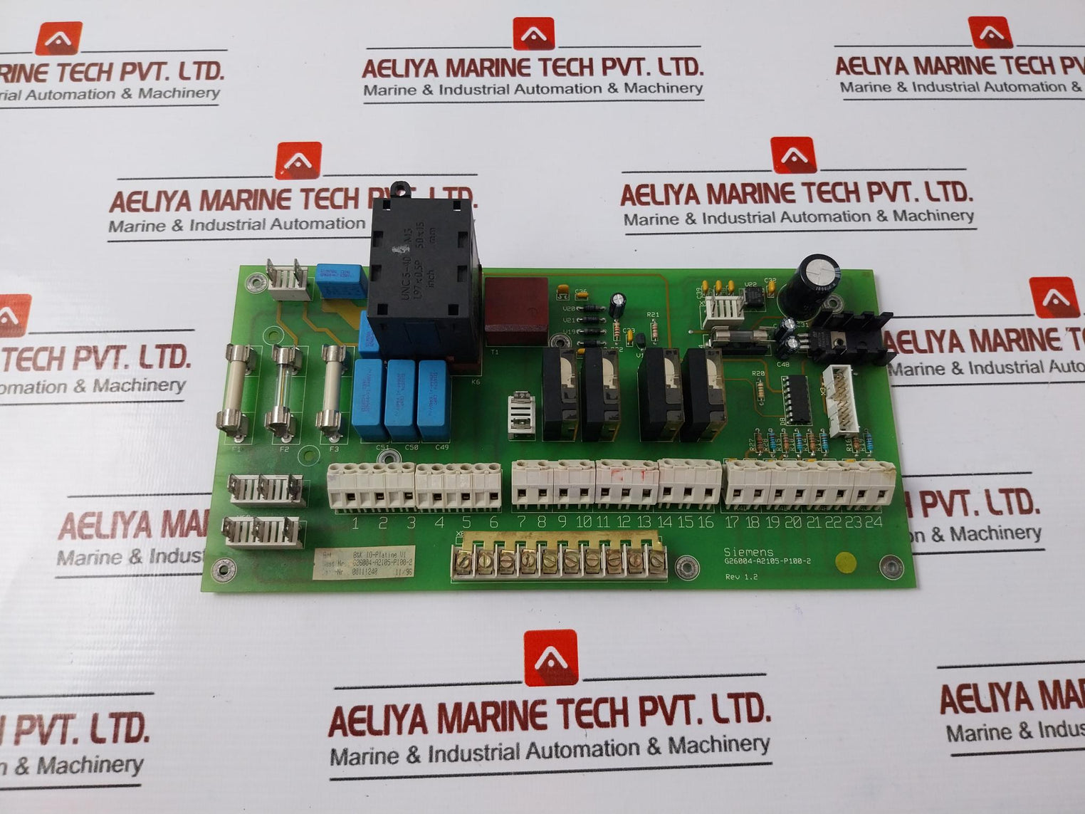 Siemens G26004-A2105-P100-2 B&K IO-Platine V1 Circuit Board