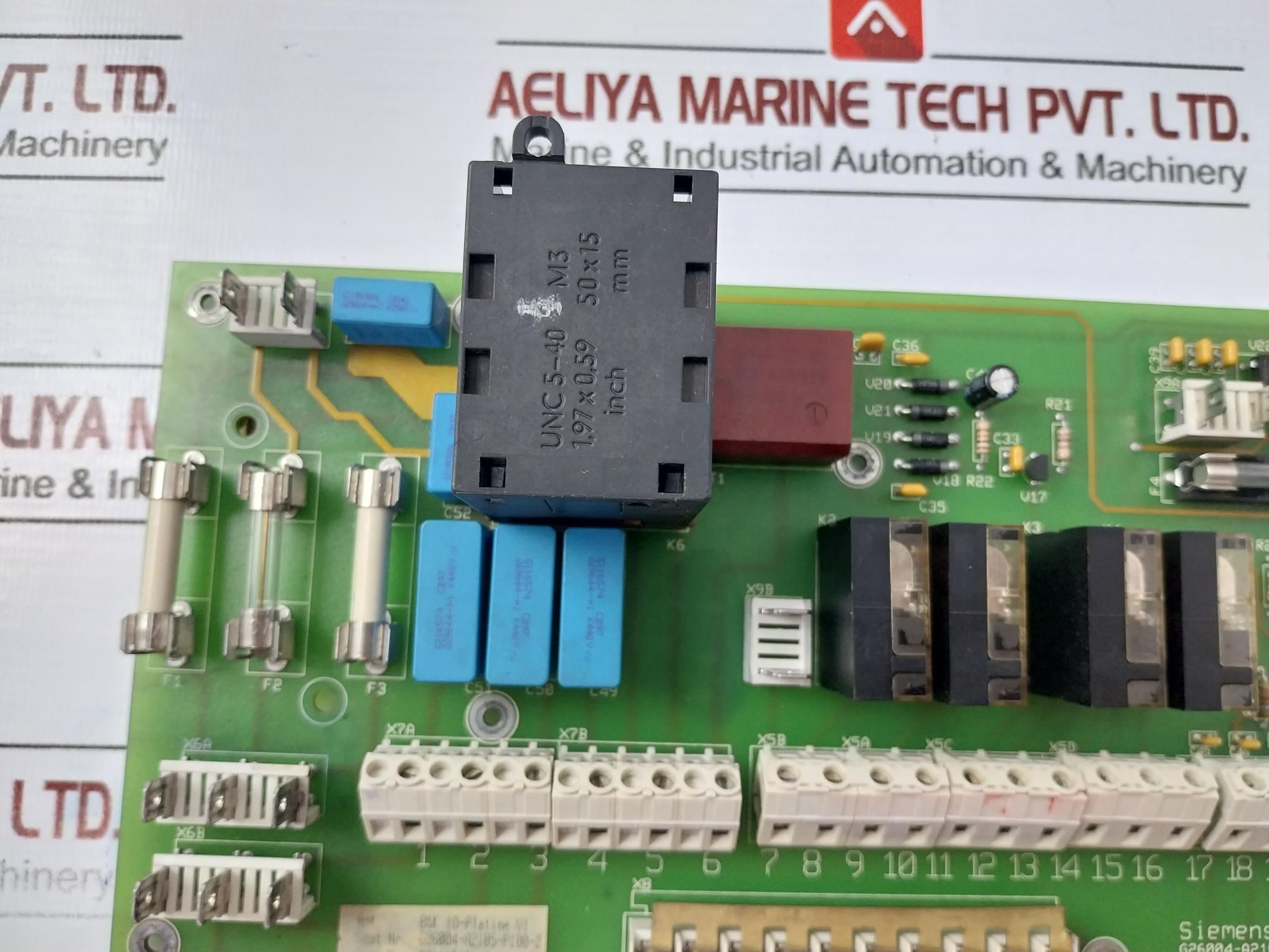 Siemens G26004-a2105-p100-2 B&k Io-platine V1 Circuit Board