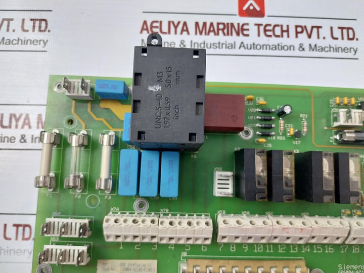 Siemens G26004-A2105-P100-2 B&K IO-Platine V1 Circuit Board