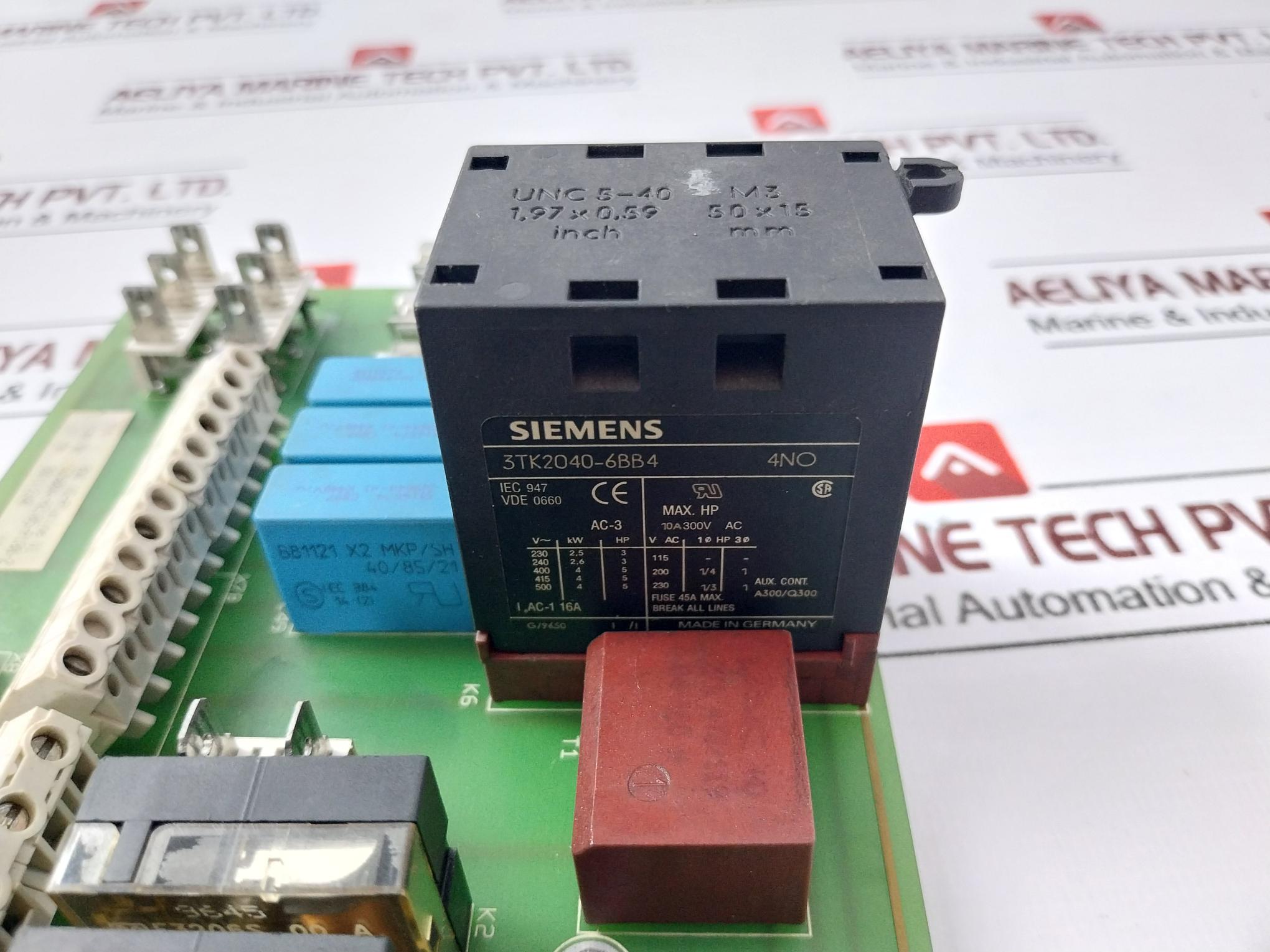 Siemens G26004-a2105-p100-2 B&k Io-platine V1 Circuit Board