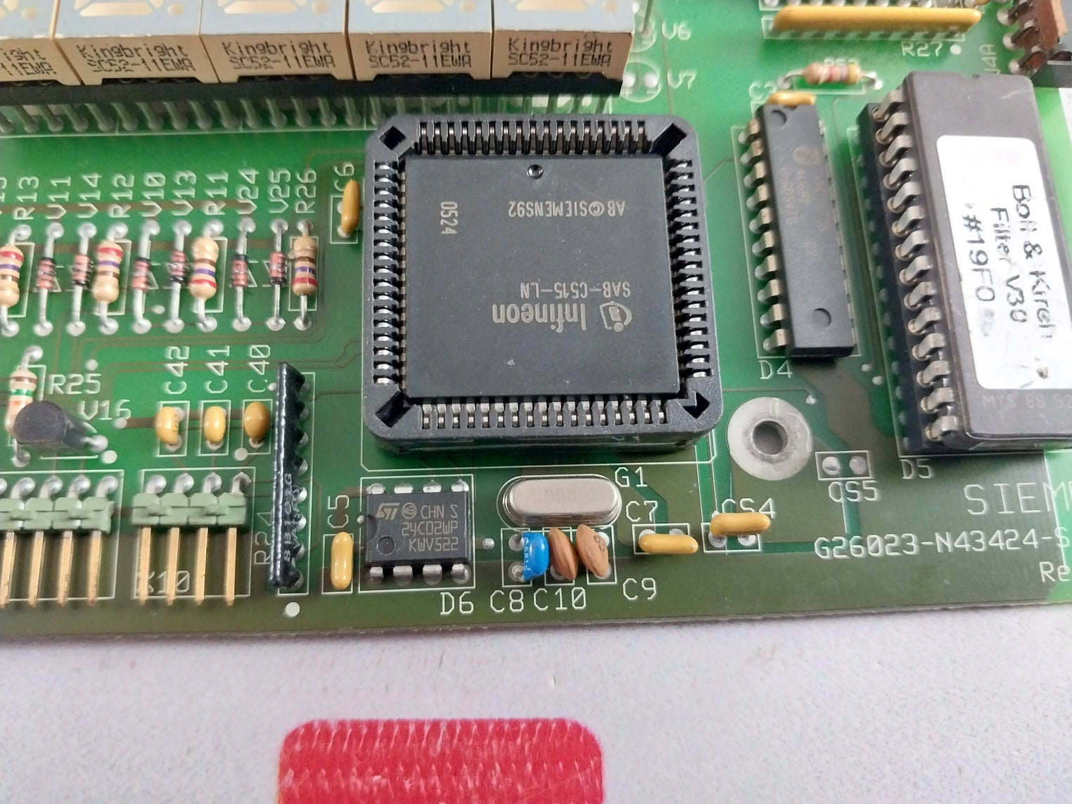 Siemens G26023-n43424-s100-1 Printed Circuit Board