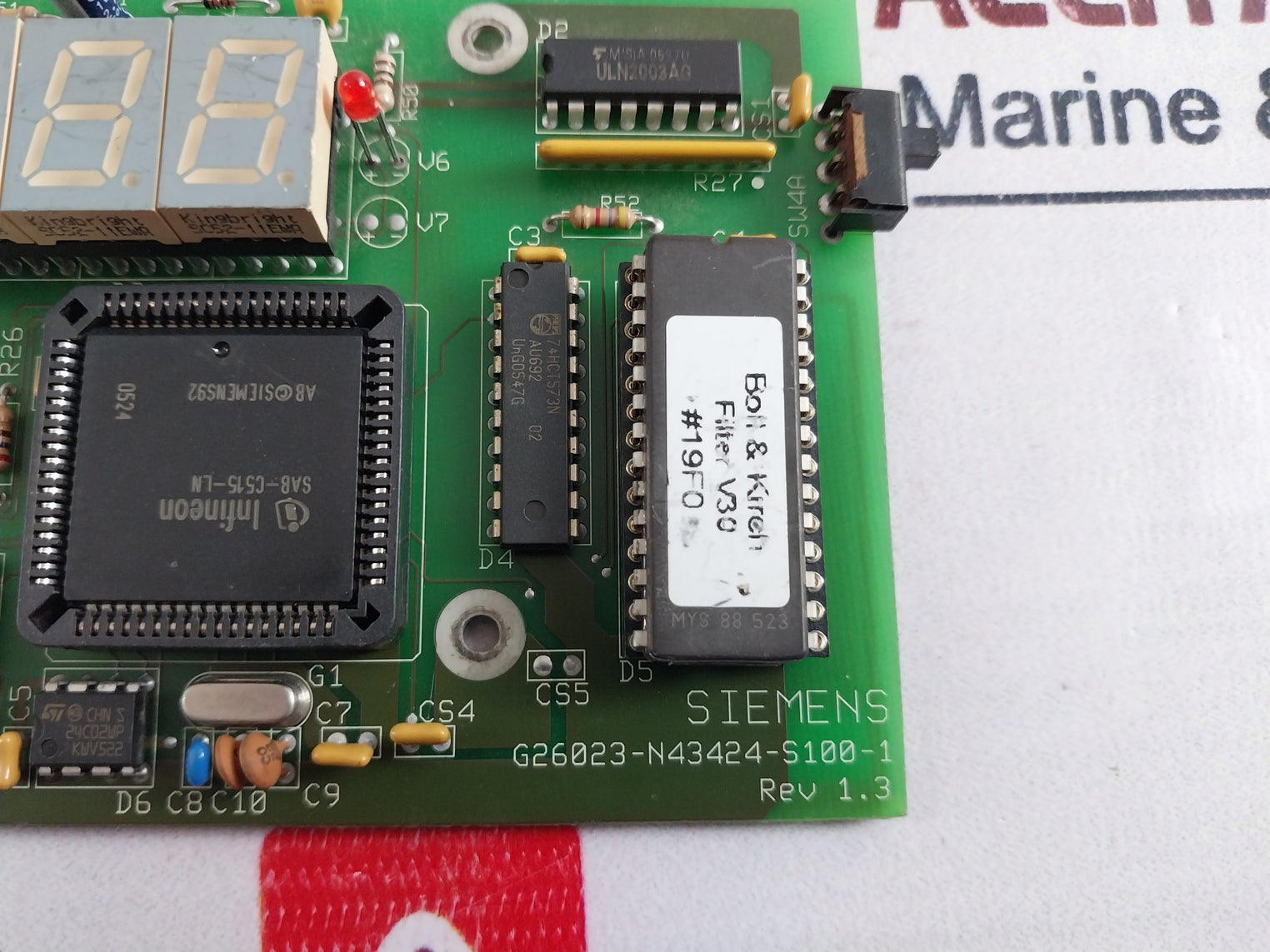 Siemens G26023-n43424-s100-1 Printed Circuit Board