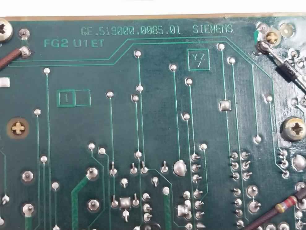 Siemens Ge.519000.0085.01 Power Supply Board X B C D E F G/A