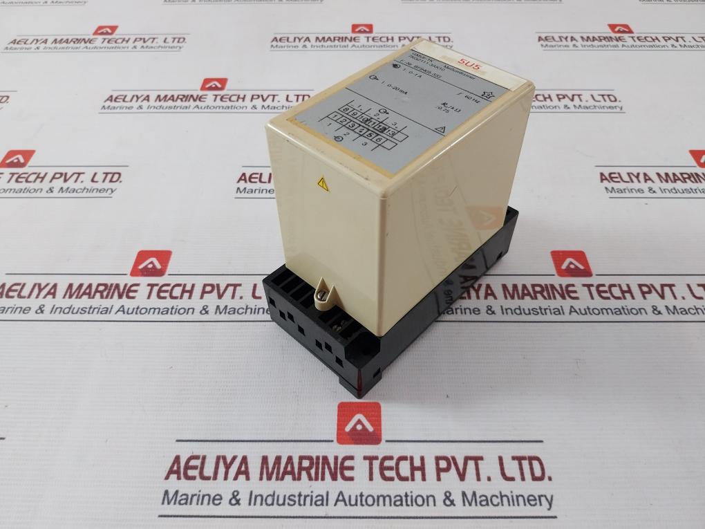 Siemens Gmui-1K Measuring Transducer Transmitter 7Kg2111-3Ak10 60Hz 0-1A 0-20Ma