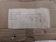 Siemens Gr.00 3Nh4 030 Fuse Holder 160A/~690V 8710101024