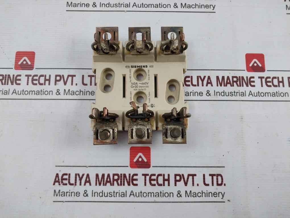 Siemens Gr00 3Nh4 030 Fuse Base 160Amp 660Vac