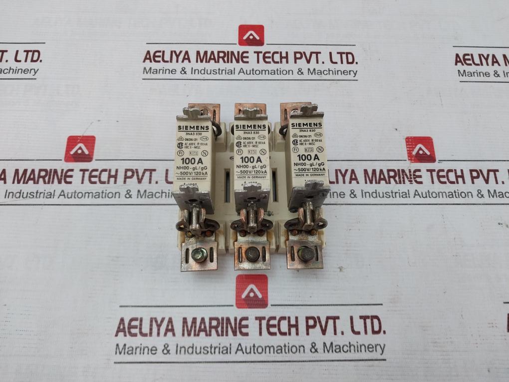 Siemens Gr00 3Nh4 030 Fuse Holder For Hrc Ii-misc 160A~660V Size 00/3Na 100A