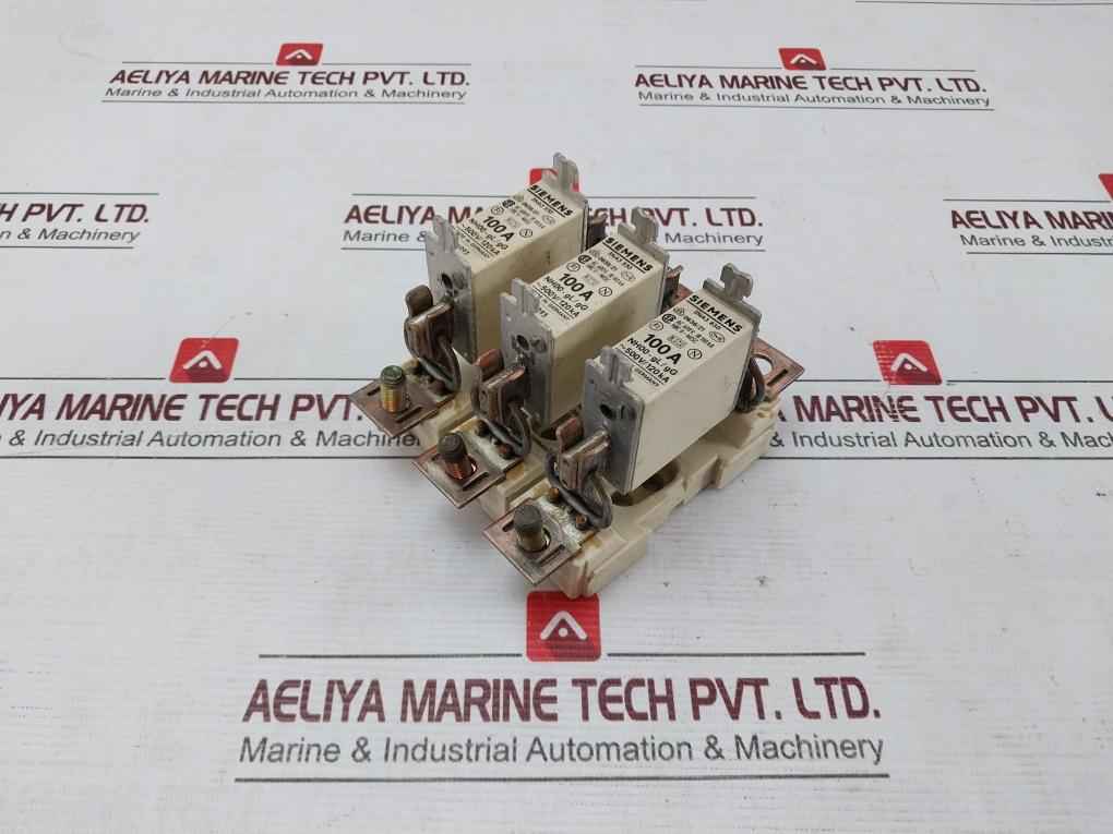 Siemens Gr00 3Nh4 030 Fuse Holder For Hrc Ii-misc 160A~660V Size 00/3Na 100A